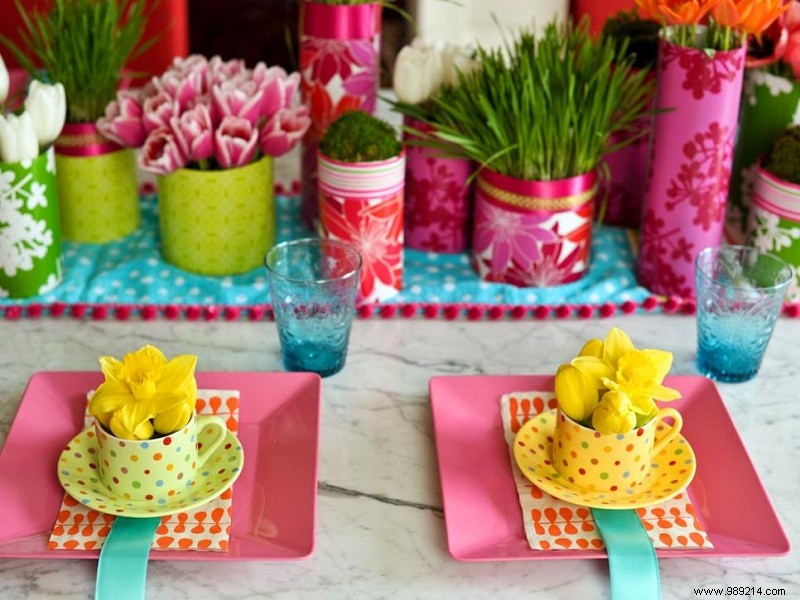 Inspiration for a beautiful Easter table 