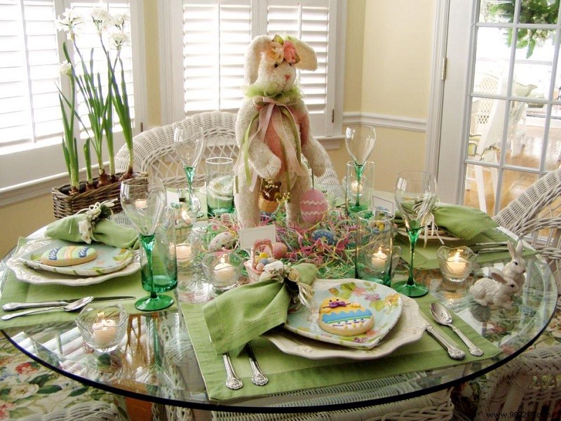 Inspiration for a beautiful Easter table 