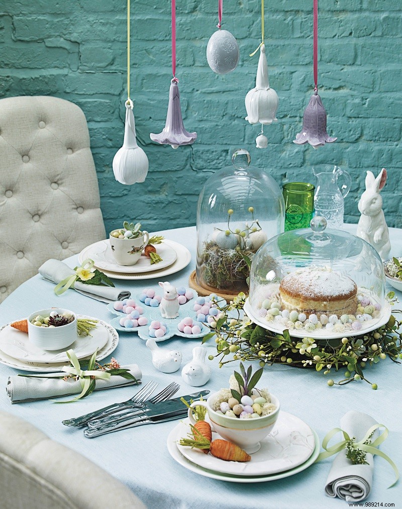 Inspiration for a beautiful Easter table 