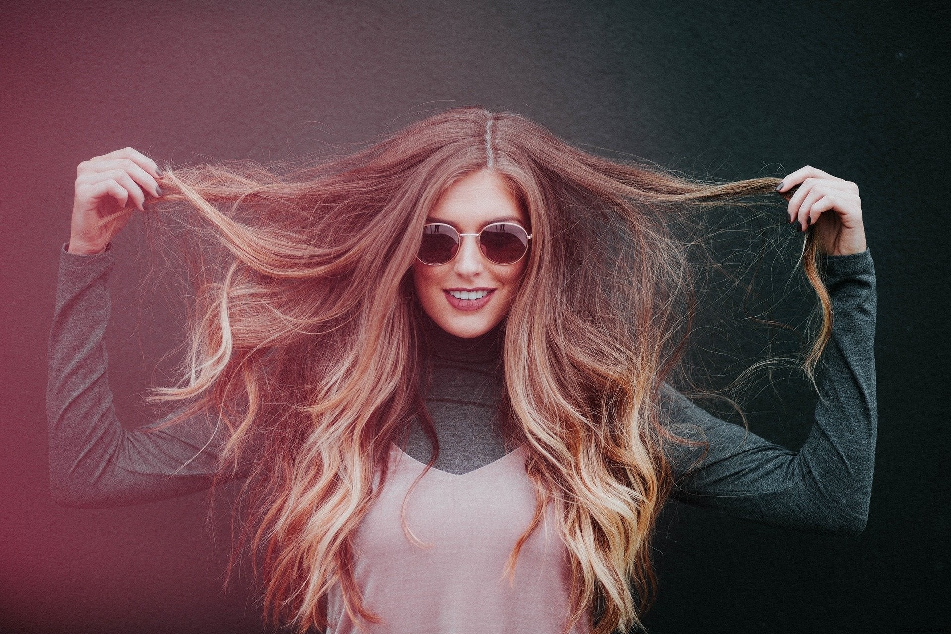 The natural routine for beautiful curly hair 