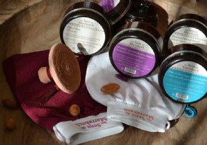 Products for a traditional Moroccan hammam 