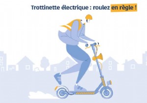 Electric scooter:ride in good standing! 