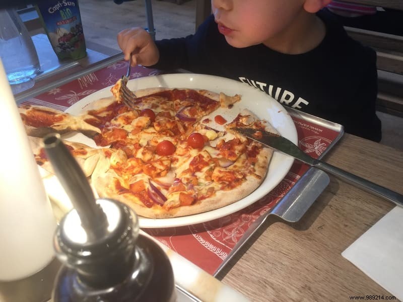 Festive meal at Vapiano Disney Village 