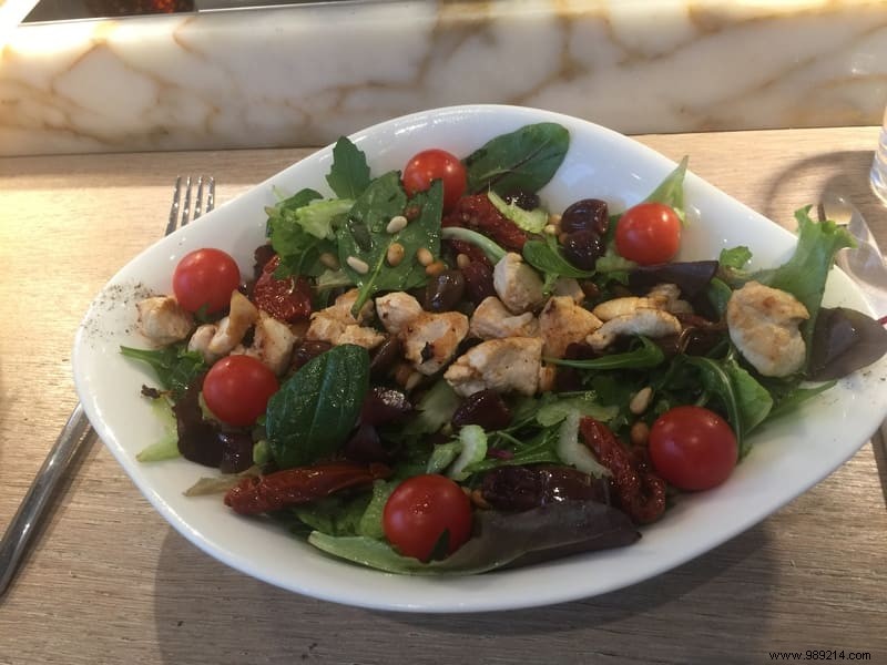 Festive meal at Vapiano Disney Village 