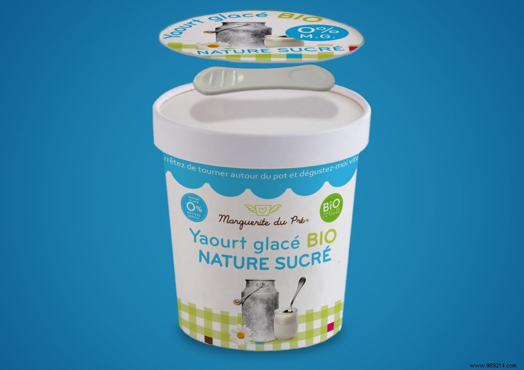 ORGANIC frozen yogurt MARGUERITE DU PRE 