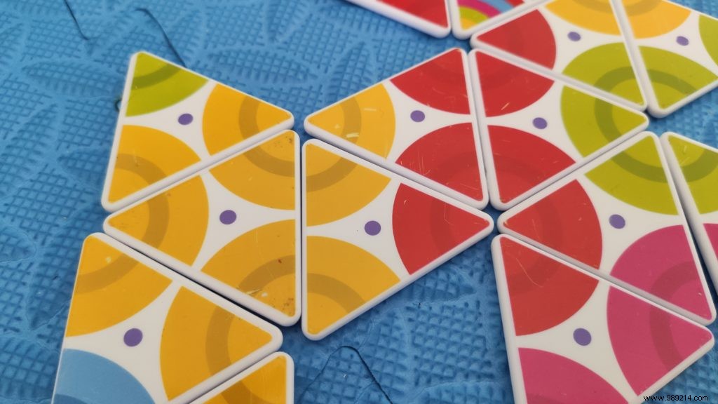 Triominos Color, better than dominoes? 