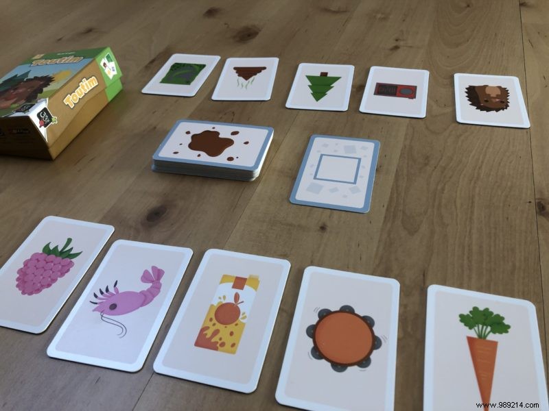 Toutim, a card game for 3-6 year olds 