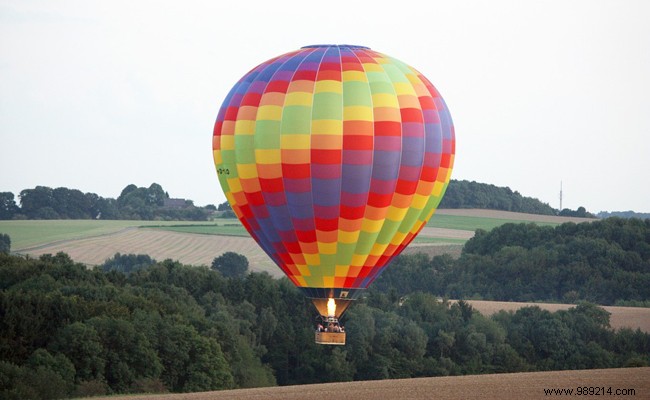 The hot air balloon:an original experience to enjoy with the family! 