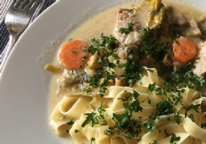 Old-fashioned veal blanquette recipe like my grandmother 