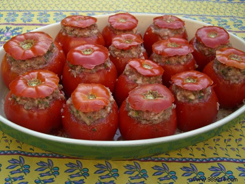 Fat-free stuffed tomatoes 