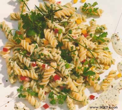 Wild herb torti salad 