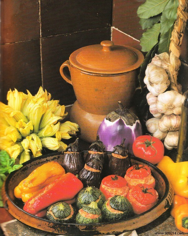 Small stuffed vegetables 