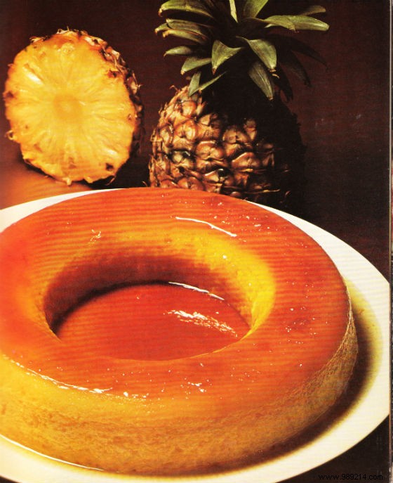 Exotic flan 