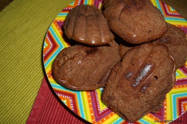 Chocolate madeleines 