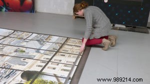 The decoration of Aurélie and Françoise s office 