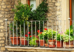 A little corner of paradise:bloom and furnish your balcony or terrace 