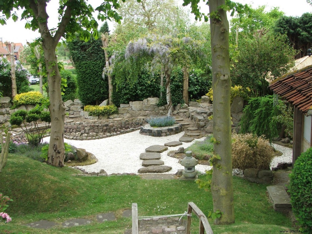 A Japanese garden at home, dream or reality? 