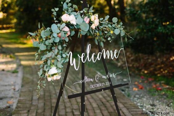 Plexiglas:the newest trend for weddings 