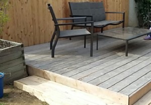 Wooden terrace project:advice and installation prices 