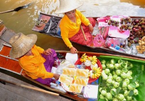 Bangkok s floating markets 