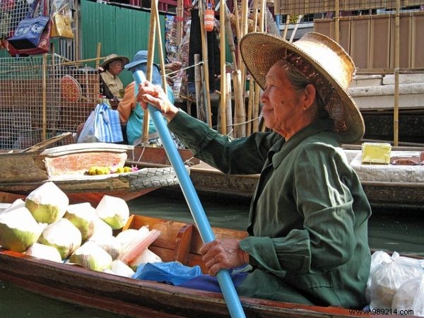 Bangkok s floating markets 