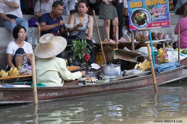 Bangkok s floating markets 