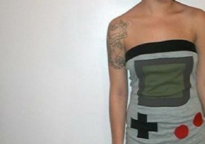 Discover the Game Boy Dress 