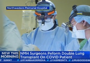 Covid-19:double lung transplant on a seriously affected young patient! 