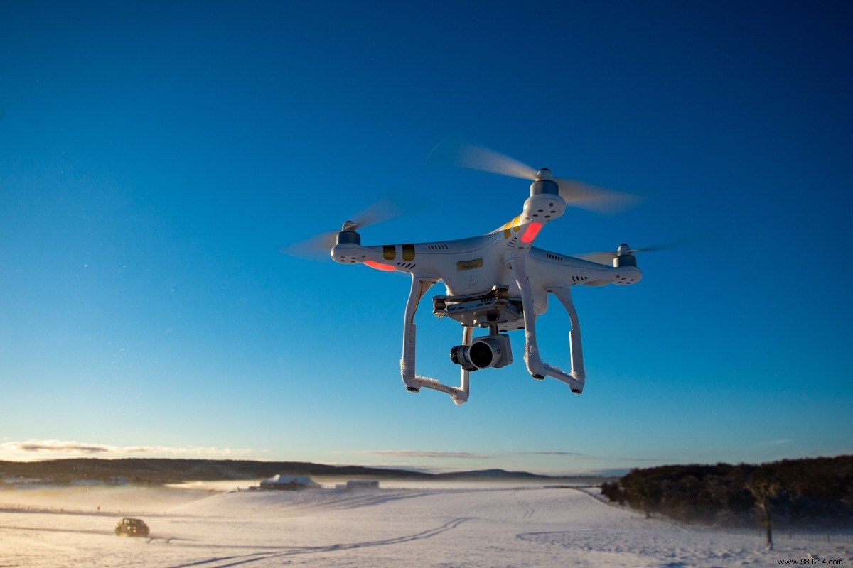 Drones release sterile mosquitoes to stop the spread of certain diseases 