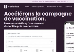 This platform allows non-priority people to be vaccinated with unused doses 