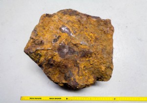 This German discovers a 30 kg meteorite in his garden 