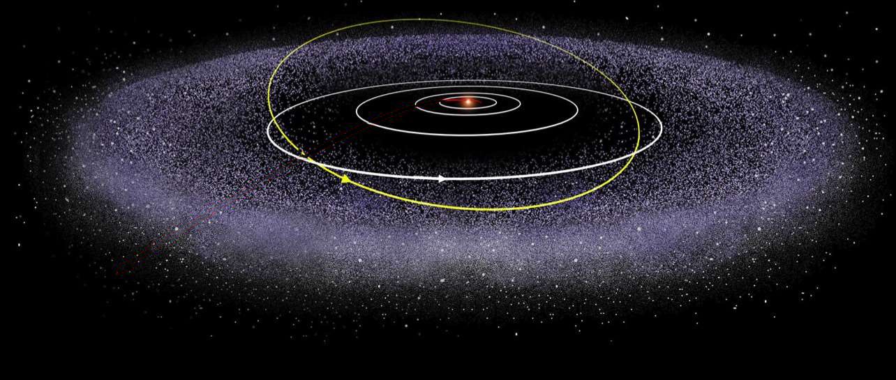 What is a comet and why does it shine? 