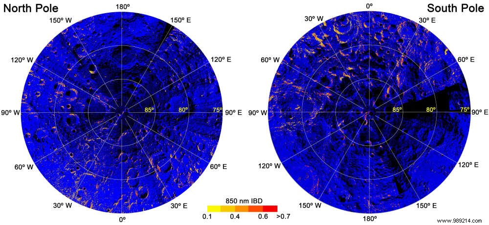 Has the Earth rusted the Moon for billions of years? 