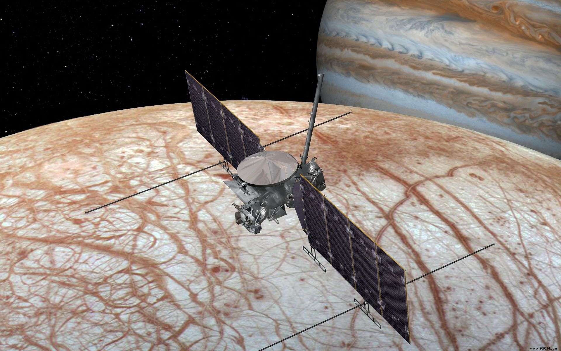 NASA releases a poster for its Europa Clipper mission 