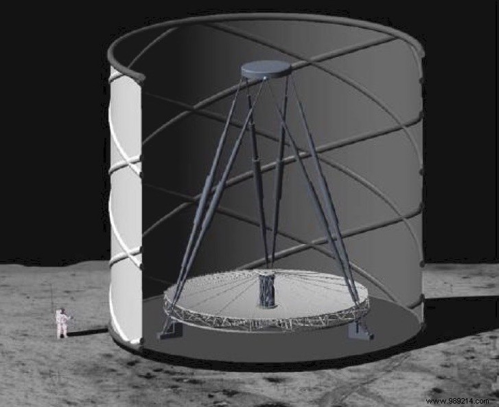 Could a lunar telescope reveal the very first stars in the Universe? 