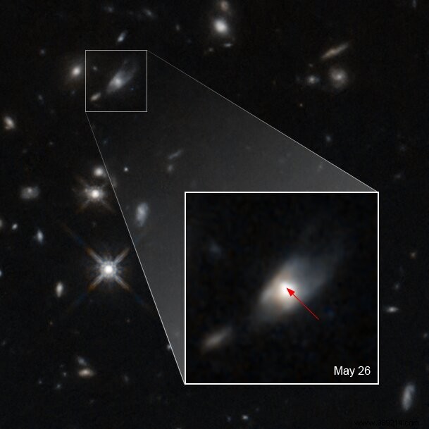 Have we just witnessed the birth of a magnetar? 