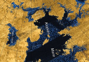 Titan s largest sea could reach a depth of 300 meters 