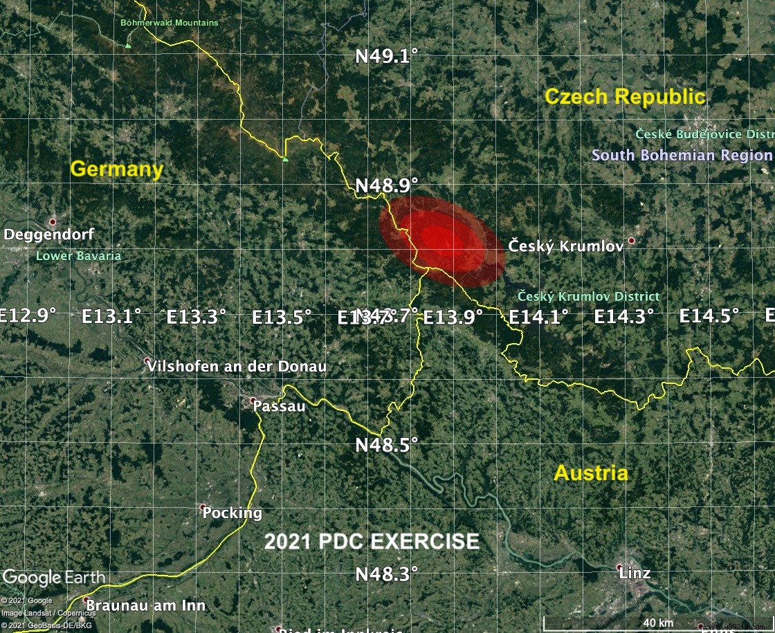 An asteroid impact simulation was made (and it doesn t smell good) 