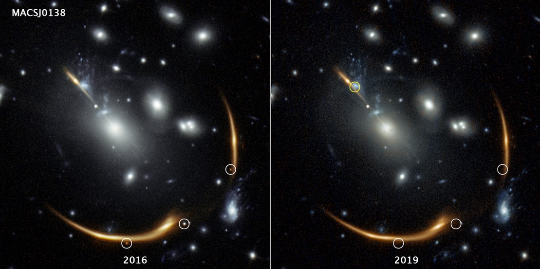 The James-Webb Telescope could  see  this supernova again in 2037 