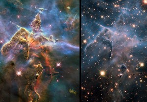 James Webb Telescope vs Hubble:what differences in terms of images? 