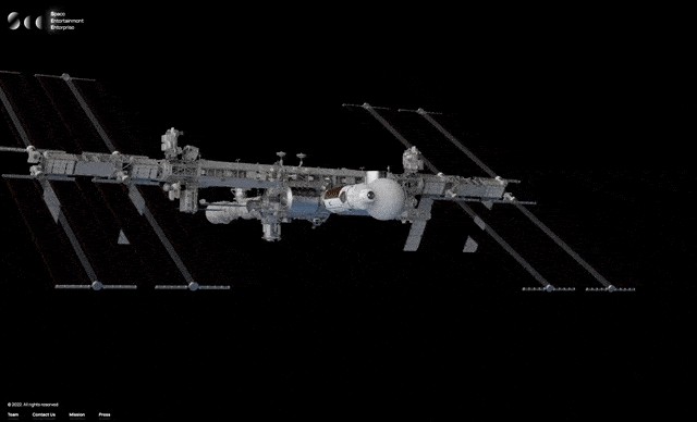 Soon a film studio on board the International Space Station 