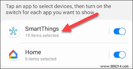 How to control your smart home from Samsung quick settings 