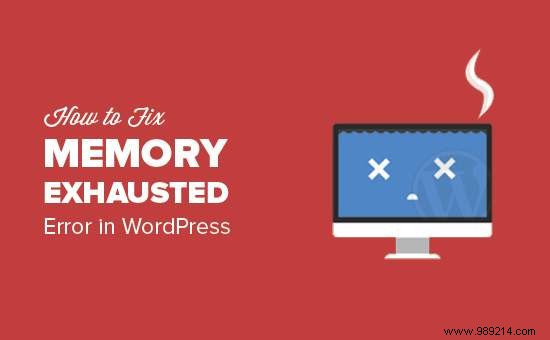 Fix WordPress out of memory error - Increase PHP memory