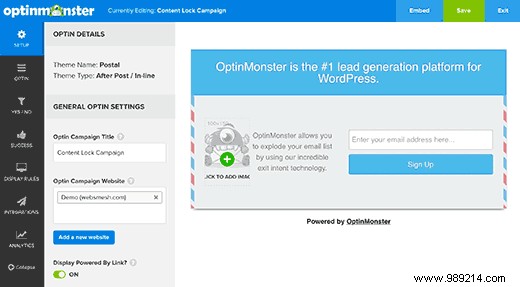 How to add content blocking in WordPress