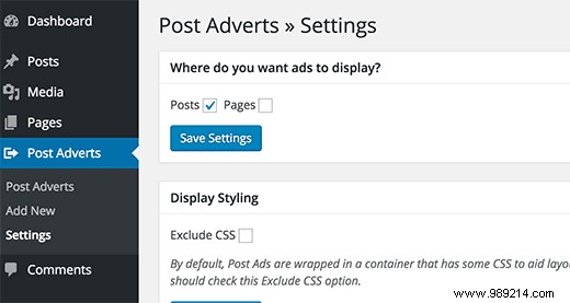 How to add content blocking in WordPress