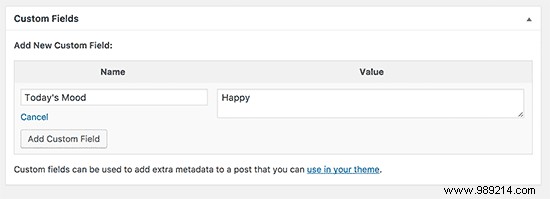 How to add custom meta boxes in WordPress posts and post types