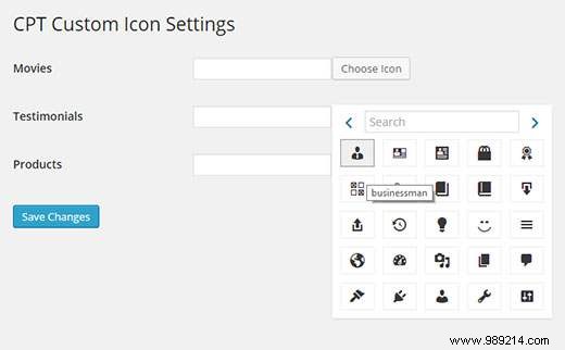 How to Add Icons for Custom Post Types in WordPress