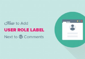 How to add a user role tag next to comments in WordPress