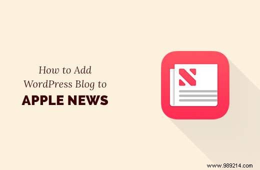 How to add your WordPress blog to Apple News