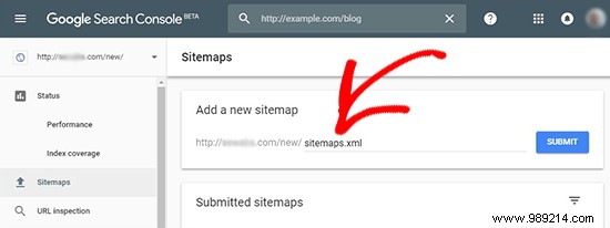 How to ask Google to retrieve the URLs of your WordPress site